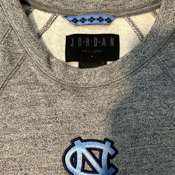 University of North Carolina Crewneck Sweatshirt - Jordan Brand - Picture 2 of 5